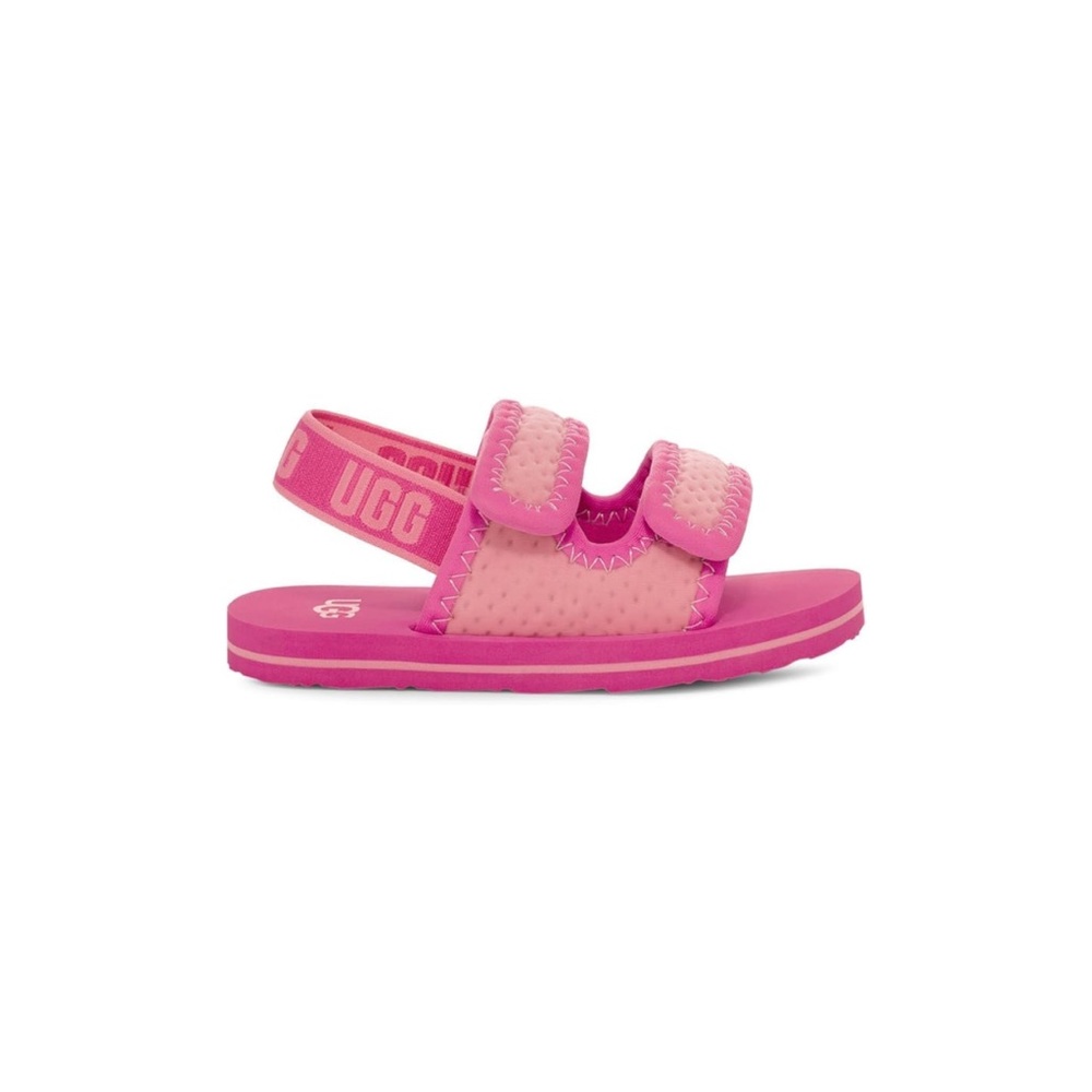 UGG Lennon Junior’s Women’s Strawberry Milkshake Sandals Sz J 6 W 8 NWT